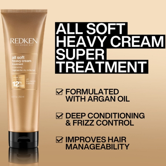 Redken All Soft Heavy Cream Treatment - Picture 2 of 4